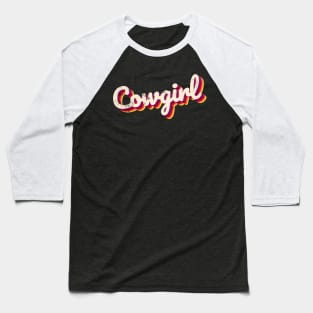 Cowgirl Baseball T-Shirt